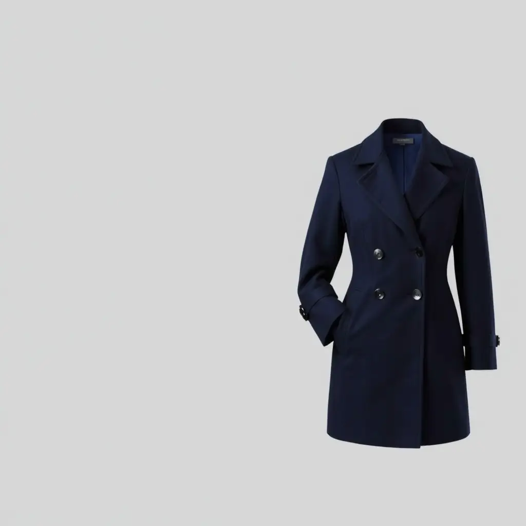 Wool Blend Overcoat